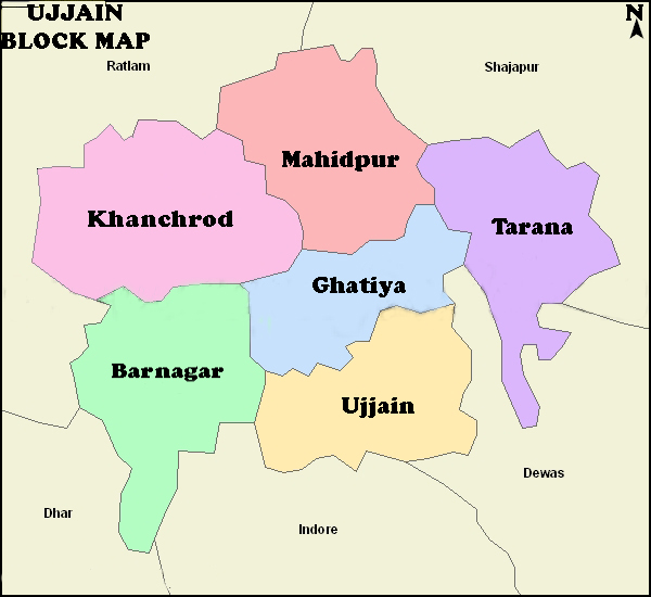 Ujjain Map